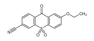 9H-Thioxanthene-3-carbonitrile, 7-ethoxy-9-oxo-, 10,10-dioxide CAS:99454-55-4 manufacturer & supplier