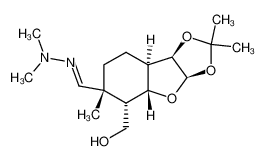 (2R,3R,3aR,6R,7S,7aR)-6-(N,N-dimethylhydrazono)-7-(hydroxymethyl)-2,3-(isopropylidenedioxy)-6-methyloctahydrobenzo(3,4-b)furan CAS:99457-67-7 manufacturer & supplier