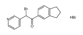 2-bromo-1-(2,3-dihydro-1H-inden-5-yl)-2-(pyridin-3-yl)ethan-1-one hydrobromide CAS:99466-38-3 manufacturer & supplier