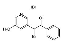 2-Bromo-2-(5-methyl-pyridin-3-yl)-1-phenylethanone Hydrobromide CAS:99466-58-7 manufacturer & supplier