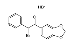 2-Bromo-1-(3,4-methylenedioxyphenyl)-2-(pyridin-3-yl)ethanone Hydrobromide CAS:99466-60-1 manufacturer & supplier