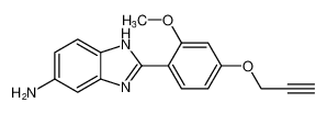 1H-Benzimidazol-5-amine, 2-[2-methoxy-4-(2-propynyloxy)phenyl]- CAS:99468-27-6 manufacturer & supplier