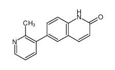 6-(2-Methyl-pyridin-3-yl)-1H-quinolin-2-one CAS:99470-93-6 manufacturer & supplier