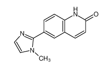 2(1H)-Quinolinone, 6-(1-methyl-1H-imidazol-2-yl)- CAS:99471-19-9 manufacturer & supplier