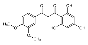 1-(3,4-dimethoxyphenyl)-3-(2,4,6-trihydroxyphenyl)propane-1,3-dione CAS:99474-27-8 manufacturer & supplier