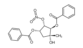 rac-(1R,2R,3S,4S)-4-hydroxy-4-methyl-2-(nitrooxy)cyclopentane-1,3-diyl dibenzoate CAS:99474-61-0 manufacturer & supplier