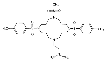 {2-[9-Methanesulfonyl-5,13-bis-(toluene-4-sulfonyl)-1,5,9,13-tetraaza-cyclohexadec-1-yl]-ethyl}-dimethyl-amine CAS:99474-73-4 manufacturer & supplier