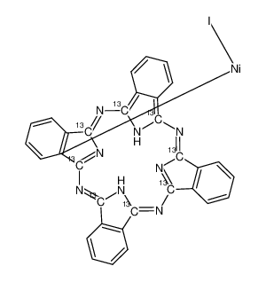 (l5-phthalocyanine-5,7,12,14,19,21,26,28-13C8)nickel(II) iodide CAS:99476-51-4 manufacturer & supplier