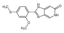 2-(2-Methoxy-4-methylmercapto-phenyl)-5H-imidazo[4,5-c]-pyridin-6-one CAS:99479-73-9 manufacturer & supplier