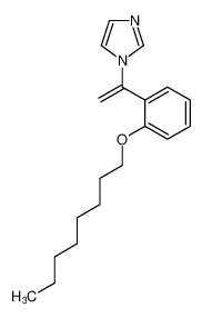 1H-Imidazole, 1-[1-[2-(octyloxy)phenyl]ethenyl]- CAS:99480-09-8 manufacturer & supplier