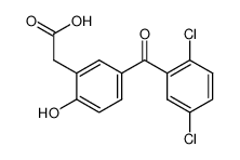 5-(2,5-Dichlorobenzoyl)-2-hydroxy-benzeneacetic acid CAS:99480-66-7 manufacturer & supplier