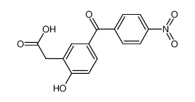 5-(4-Nitrobenzoyl)-2-hydroxy-benzeneacetic acid CAS:99480-67-8 manufacturer & supplier