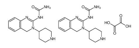 Urea, [3,4-dihydro-3-(4-piperidinyl)-2-quinazolinyl]-, ethanedioate (2:1) CAS:99482-64-1 manufacturer & supplier