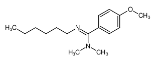 N'-Hexyl-4-methoxy-N,N-dimethyl-benzamidine CAS:99483-65-5 manufacturer & supplier