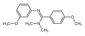 4-Methoxy-N'-(3-methoxy-phenyl)-N,N-dimethyl-benzamidine CAS:99483-74-6 manufacturer & supplier