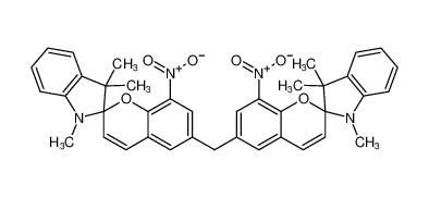 bis(1',3',3'-trimethyl-8-nitrospiro[chromene-2,2'-indolin]-6-yl)methane CAS:99486-01-8 manufacturer & supplier