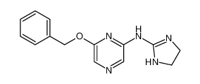 Pyrazinamine, N-(4,5-dihydro-1H-imidazol-2-yl)-6-(phenylmethoxy)- CAS:99486-43-8 manufacturer & supplier