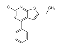 Thieno[2,3-d]pyrimidine, 2-chloro-6-ethyl-4-phenyl- CAS:99487-45-3 manufacturer & supplier