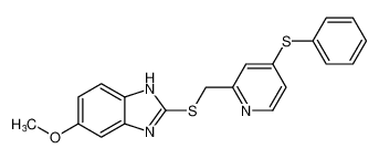 5-methoxy-2-(((4-(phenylthio)pyridin-2-yl)methyl)thio)-1H-benzo[d]imidazole CAS:99487-66-8 manufacturer & supplier