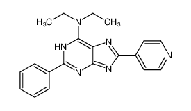 N,N-diethyl-2-phenyl-8-(pyridin-4-yl)-1H-purin-6-amine CAS:99492-30-5 manufacturer & supplier