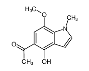 1-(4-Hydroxy-7-methoxy-1-methyl-1H-indol-5-yl)-ethanone CAS:99497-26-4 manufacturer & supplier