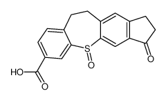 3-oxo-2,3,10,11-tetrahydro-1H-benzo[b]indeno[5,6-f]thiepine-7-carboxylic acid 5-oxide CAS:99498-52-9 manufacturer & supplier