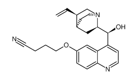 4-((4-((S)-hydroxy((1S,2R,4S,5R)-5-vinylquinuclidin-2-yl)methyl)quinolin-6-yl)oxy)butanenitrile CAS:99501-58-3 manufacturer & supplier