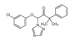 1-(3-chlorophenoxy)-3-methyl-3-phenyl-1-(1H-1,2,4-triazol-1-yl)butan-2-one CAS:99519-29-6 manufacturer & supplier