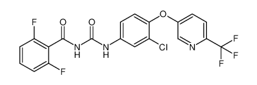 N-((3-chloro-4-((6-(trifluoromethyl)pyridin-3-yl)oxy)phenyl)carbamoyl)-2,6-difluorobenzamide CAS:99521-02-5 manufacturer & supplier