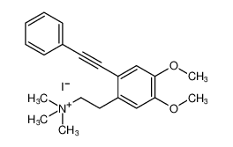 2-(4,5-dimethoxy-2-(phenylethynyl)phenyl)-N,N,N-trimethylethan-1-aminium iodide CAS:99528-12-8 manufacturer & supplier