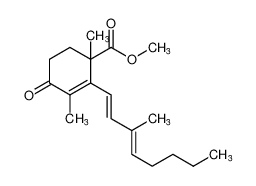 methyl 1,3-dimethyl-2-((1E,3E)-3-methylocta-1,3-dien-1-yl)-4-oxocyclohex-2-ene-1-carboxylate CAS:99528-39-9 manufacturer & supplier