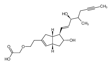 {2-[(3aS,5R,6R,6aS)-5-Hydroxy-6-((E)-(S)-3-hydroxy-4-methyl-oct-1-en-6-ynyl)-1,3a,4,5,6,6a-hexahydro-pentalen-2-yl]-ethoxy}-acetic acid CAS:99534-97-1 manufacturer & supplier