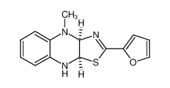 (3aS,9aR)-2-Furan-2-yl-4-methyl-3a,4,9,9a-tetrahydro-thiazolo[4,5-b]quinoxaline CAS:99538-39-3 manufacturer & supplier