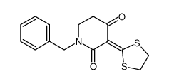 2,4-Piperidinedione, 3-(1,3-dithiolan-2-ylidene)-1-(phenylmethyl)- CAS:99539-65-8 manufacturer & supplier