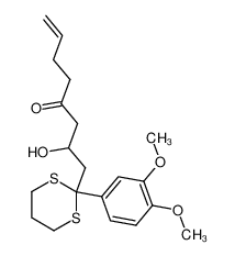 2-(2-hydroxy-4-oxo-7-octenyl)-2-(3,4-dimethoxyphenyl)-1,3-dithiane CAS:99545-25-2 manufacturer & supplier