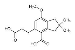 β-(4-carboxy-7-methoxy-2,2-dimethylindan-5-yl)propionic acid CAS:99545-75-2 manufacturer & supplier