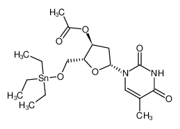 5'-O-triethylstannyl-3'-O-acetyl-thymidine CAS:99552-21-3 manufacturer & supplier