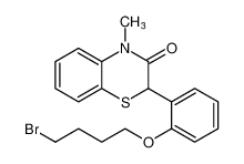 2H-1,4-Benzothiazin-3(4H)-one, 2-[2-(4-bromobutoxy)phenyl]-4-methyl- CAS:99552-86-0 manufacturer & supplier