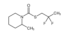 1-Piperidinecarbothioic acid, 2-methyl-, S-(2,2-difluoropropyl) ester CAS:99555-12-1 manufacturer & supplier