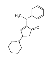 2-(N-methylanilino)-4-piperidinocyclopent-2-enone CAS:99557-09-2 manufacturer & supplier