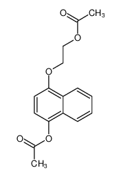 1-Naphthalenol, 4-[2-(acetyloxy)ethoxy]-, acetate CAS:99560-83-5 manufacturer & supplier