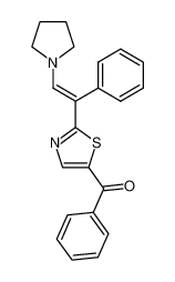 Phenyl-[2-((E)-1-phenyl-2-pyrrolidin-1-yl-vinyl)-thiazol-5-yl]-methanone CAS:99563-69-6 manufacturer & supplier