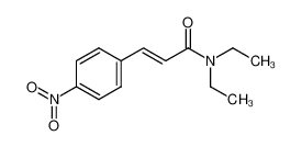 (E)-N,N-diethyl-3-(4-nitrophenyl)acrylamide CAS:99564-56-4 manufacturer & supplier