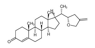 (8S,9S,10R,13S,14S,17R)-10,13-Dimethyl-17-[(S)-1-((S)-4-methylene-tetrahydro-furan-2-yl)-ethyl]-1,2,6,7,8,9,10,11,12,13,14,15,16,17-tetradecahydro-cyclopenta[a]phenanthren-3-one CAS:99583-50-3 manufacturer & supplier