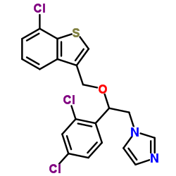 1-[2-[(7-chloro-1-benzothiophen-3-yl)methoxy]-2-(2,4-dichlorophenyl)ethyl]imidazole CAS:99592-32-2 manufacturer & supplier