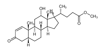 methyl (R)-4-((5R,8R,9S,10R,12S,13R,14S,17R)-12-hydroxy-10,13-dimethyl-3-oxo-4,5,6,7,8,9,10,11,12,13,14,15,16,17-tetradecahydro-3H-cyclopenta[a]phenanthren-17-yl)pentanoate CAS:99598-05-7 manufacturer & supplier