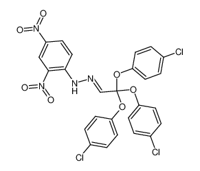 N-(2,4-Dinitro-phenyl)-N'-[2,2,2-tris-(4-chloro-phenoxy)-eth-(E)-ylidene]-hydrazine CAS:99602-41-2 manufacturer & supplier