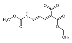 ethyl 2-nitro-4-oxobut-2-enoate 4 methoxycarbonylhydrazone CAS:99602-54-7 manufacturer & supplier