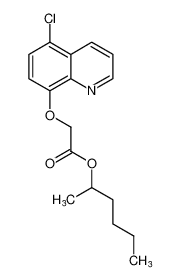 Acetic acid, [(5-chloro-8-quinolinyl)oxy]-, 1-methylpentyl ester CAS:99607-95-1 manufacturer & supplier