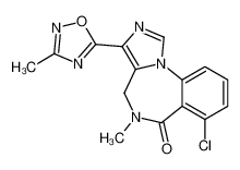 7-chloro-5-methyl-3-(3-methyl-1,2,4-oxadiazol-5-yl)-4H-imidazo[1,5-a][1,4]benzodiazepin-6-one CAS:99609-22-0 manufacturer & supplier